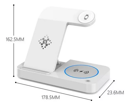 Cargador Inalambrico 3-En-1